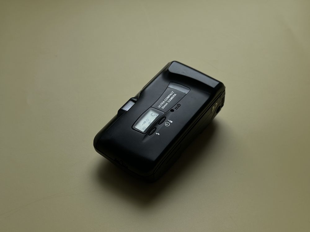 Olympus mju ii плівковий фотоапарат мью 2 чорний як новий