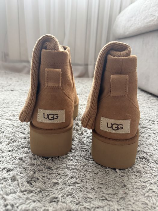Чоботи, угги ugg classic ultra mini platform sock boot