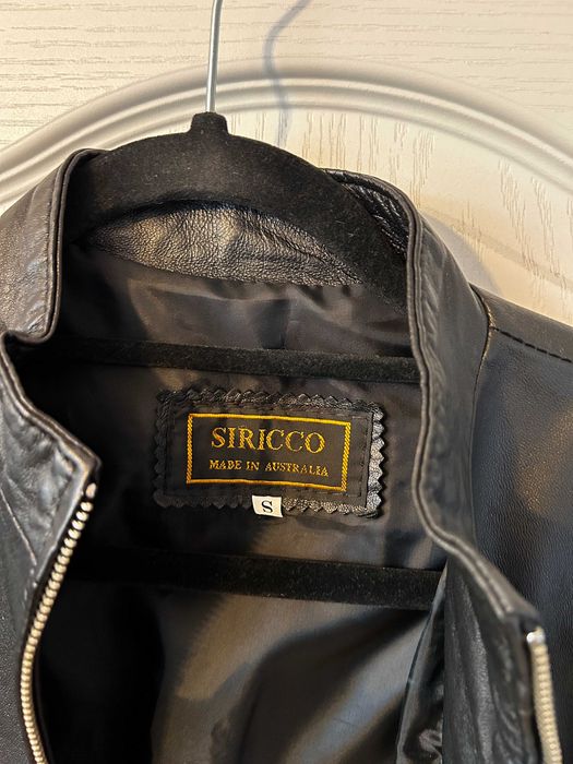 Nowa kurtka czarna damska skóra naturalna jagnięca Siricco S(36) zamek