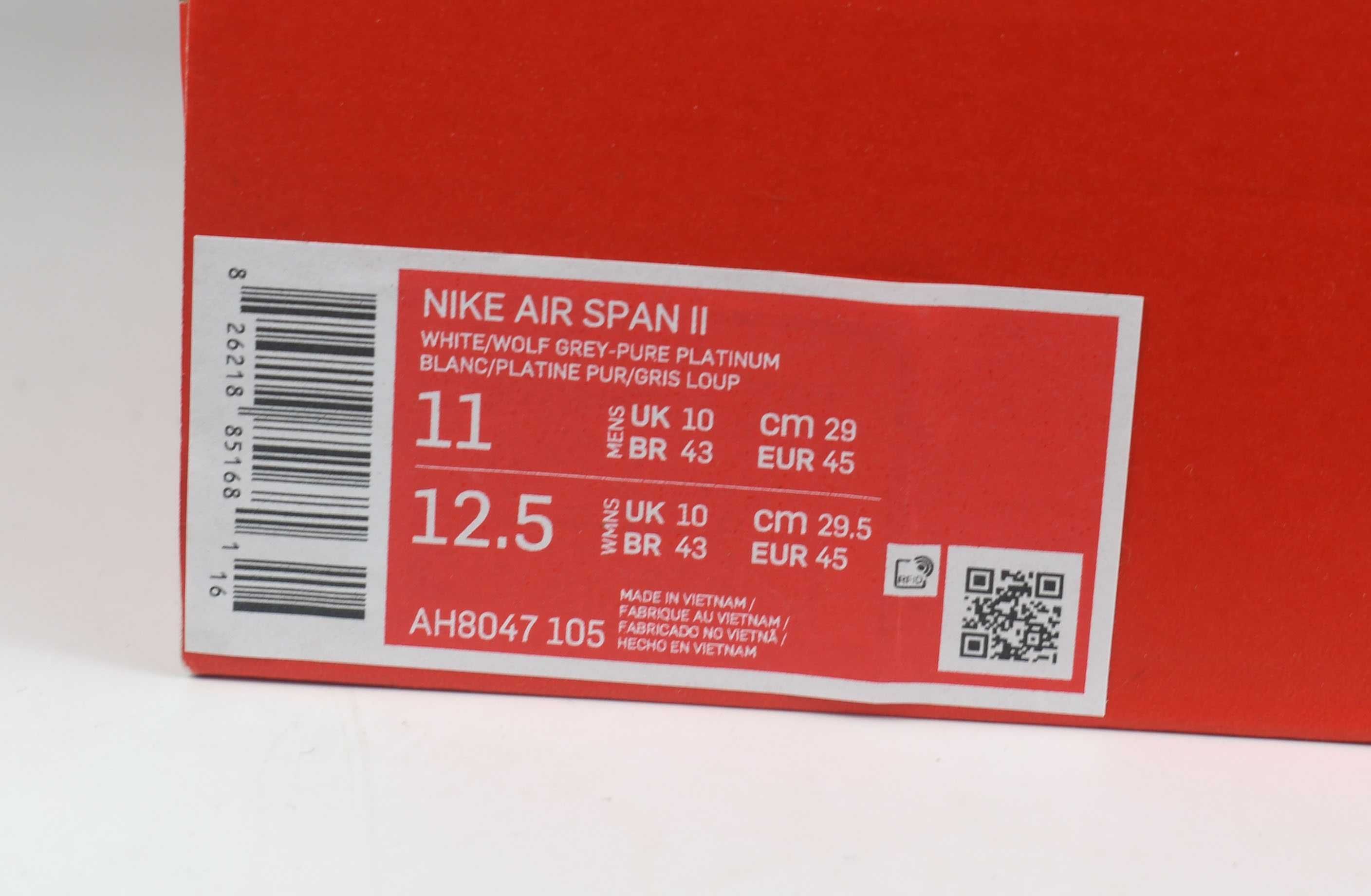Nike buty męskie sportowe AIR MAX SPAN II AH8047 rozmiar 45