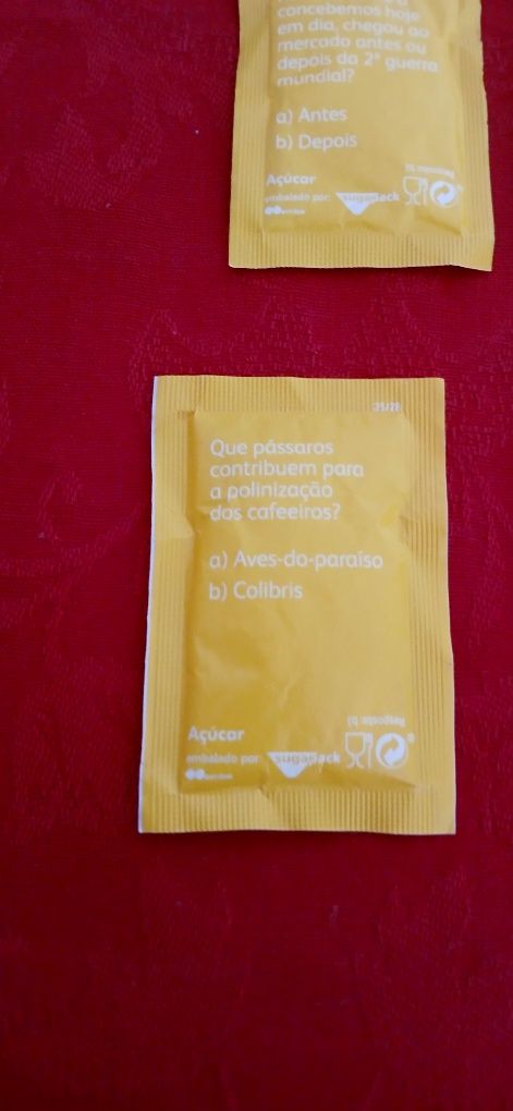 Pacotes de açúcar Nandi