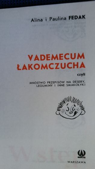Vademecum łakomczucha - Alina i Paulina Fedak