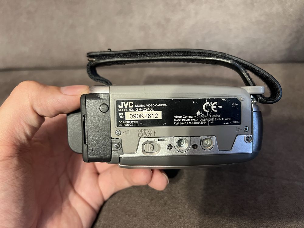 JVC Digital Video Camera GR-D240E Mini DV Kamera Ładowarka Kaseta