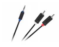 Kabel Jack 3.5-2RCA 1.8m Cabletech standard