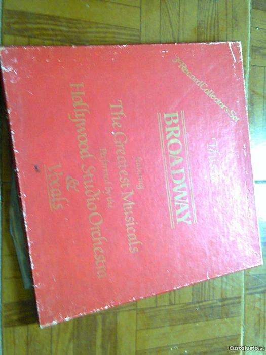 Sucessos da Broadwey, caixa com 3 discos, vinil