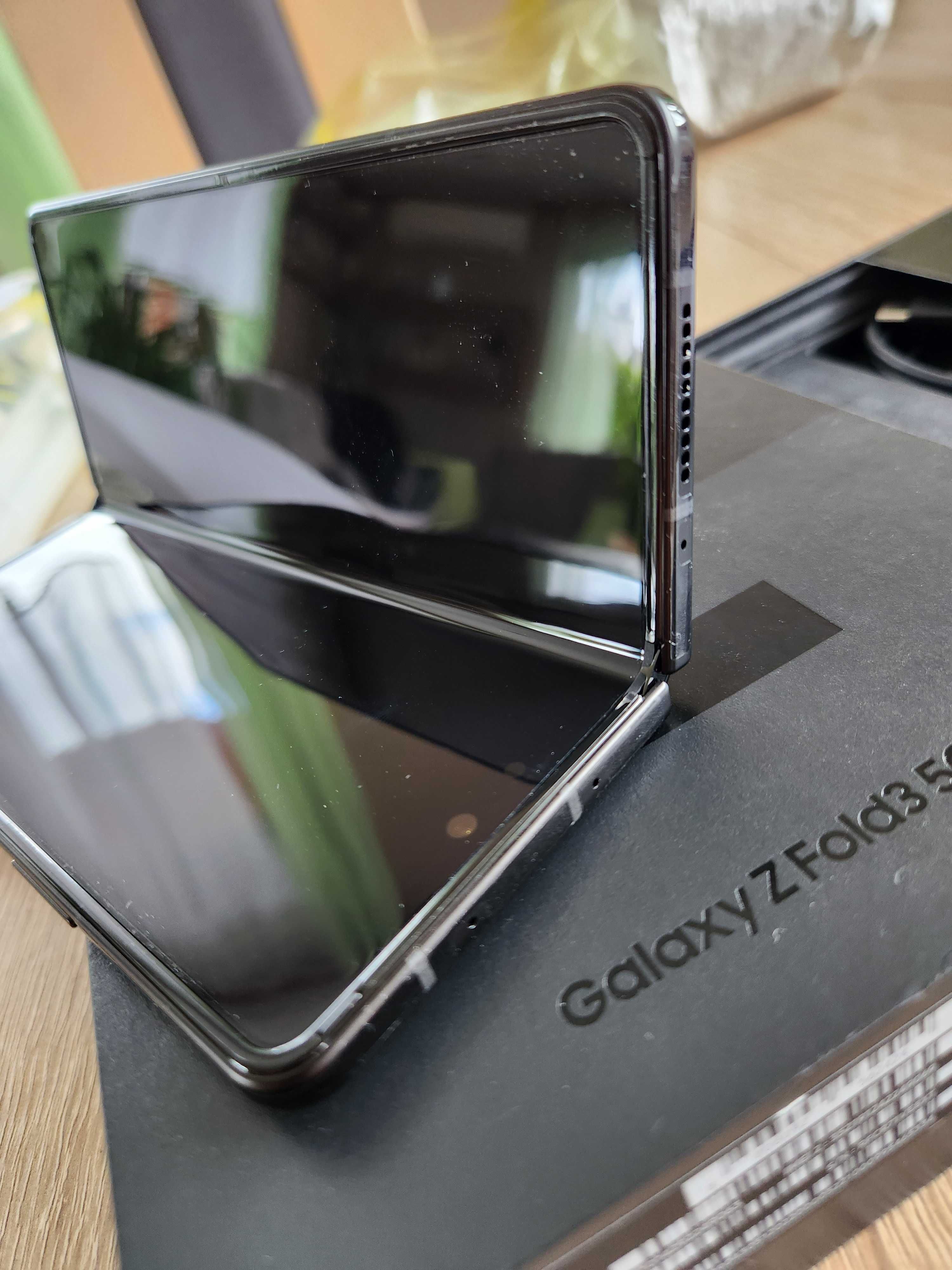 Samsung Z Fold 3 czarny 512 GB, na gwarancji - stan idealny.