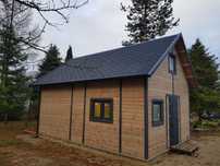 domek drewniany, ogrodowy, szkieletowy, poddasze, letniskowy, do 35m2