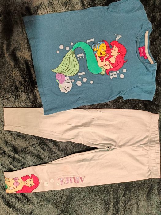 Komplet leginsy koszulka ariel Arielka 110 116