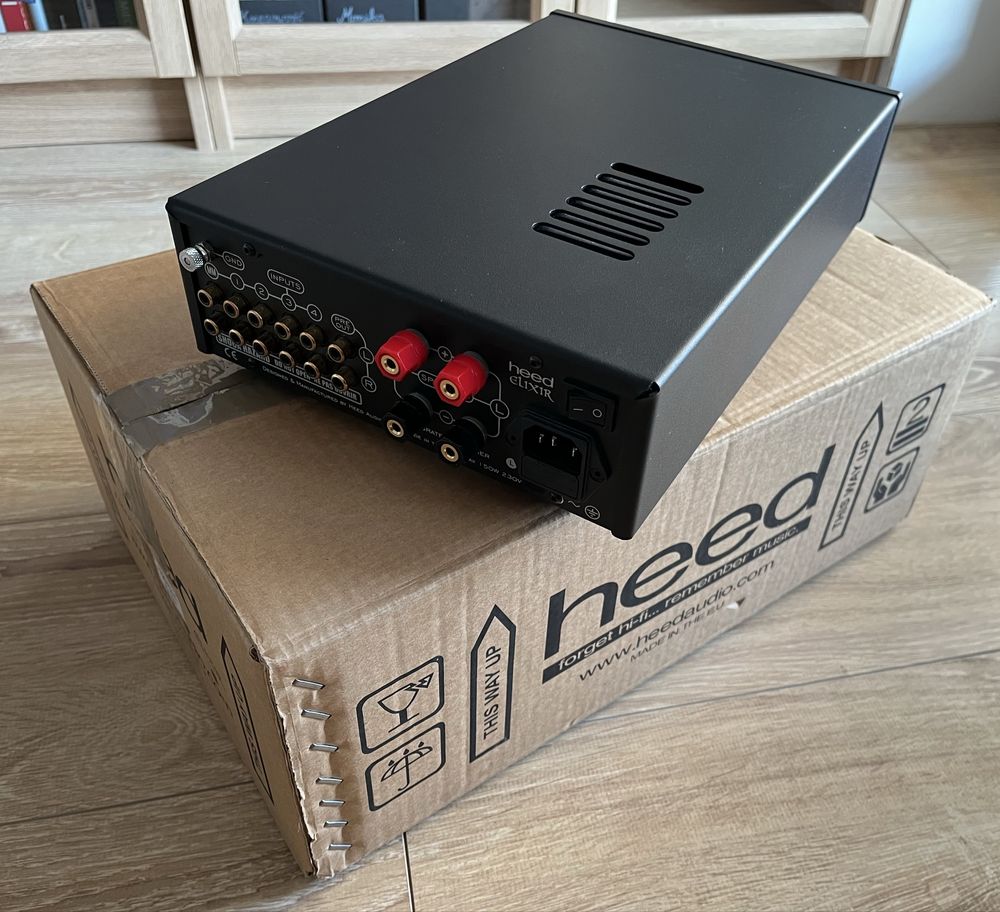HEED ELIXIR wzmacniacz stereo (następca Obelisk Si mk3) ideał, komplet