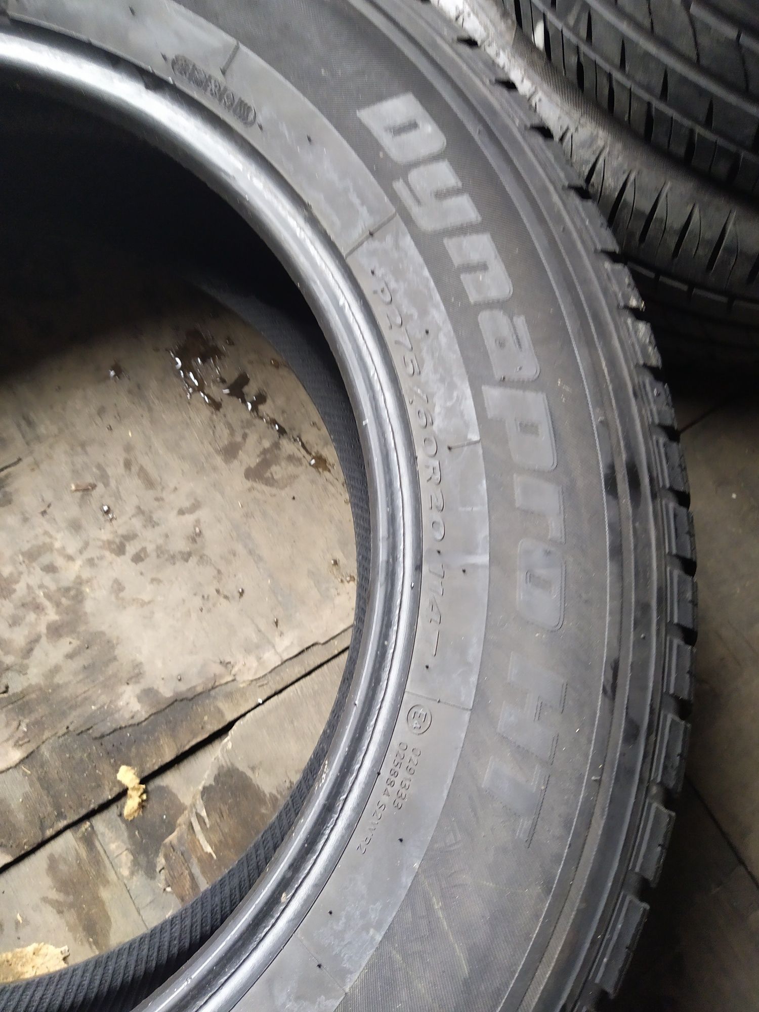 Резина всесезон 275.60.20 Hankook Dynapro HT,20г, Корея,6мм7мм.