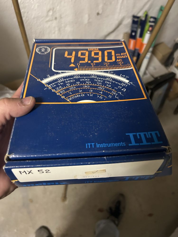 Multimetro ITT instruments mx52