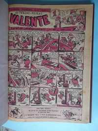 "VALENTE" - Colecção banda desenhada 1956 completa com separatas.