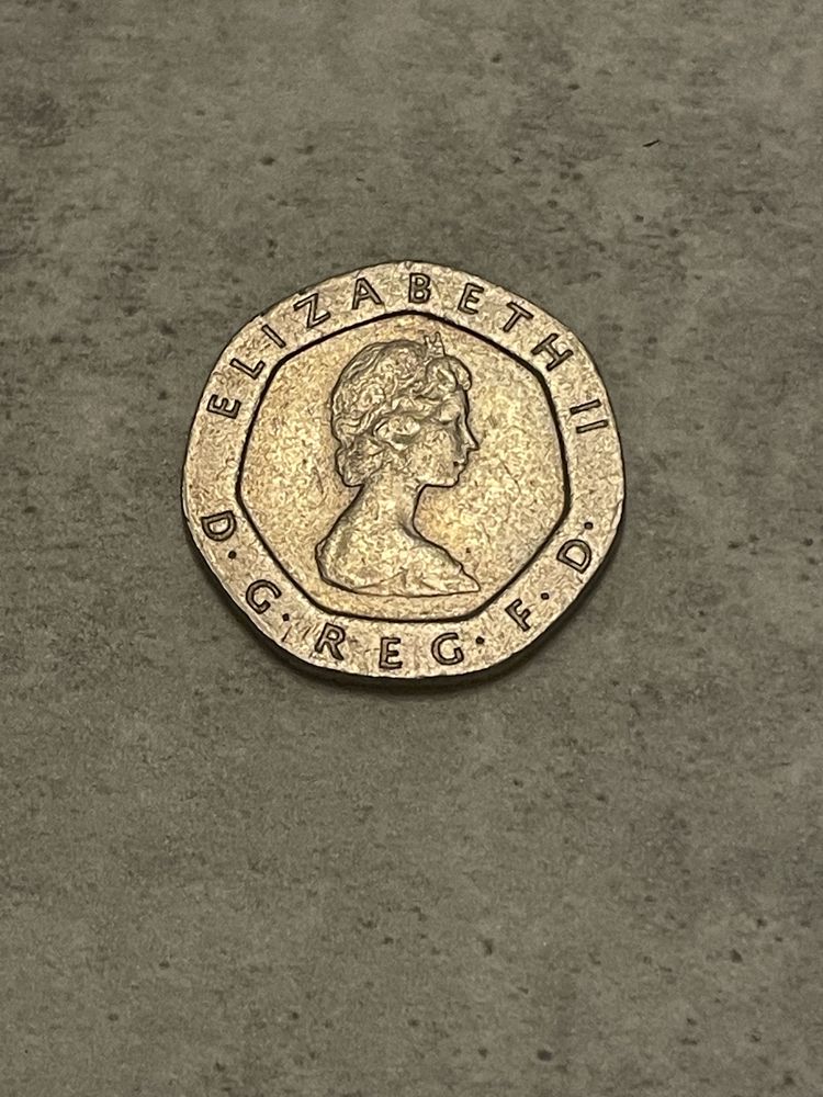 Twenty pence 1983 moneta kolekcjonerska