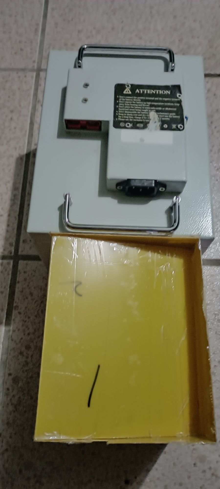 Caixa da bateria para mota voxter