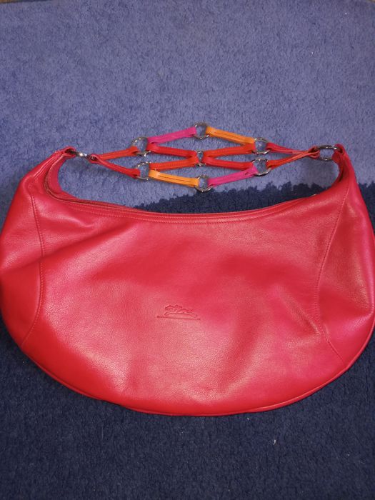 Сумочка червона longchamp