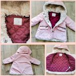 Kurtka zimowa Zara rozm. 9-12 miesięcy 80cm