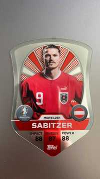 Euro 2024 Match Attax Topps chrome pro elite shield SC1 Sabitzer