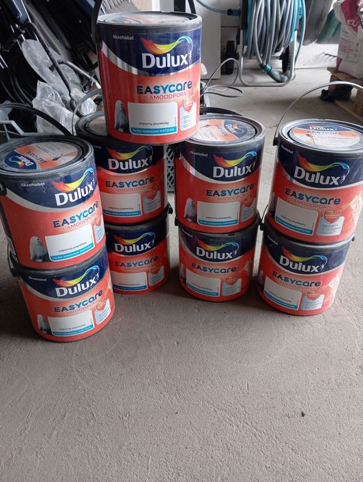 Farba Dulux Easycare 2.5 l odporny popielaty 4 szt. Dobra cena