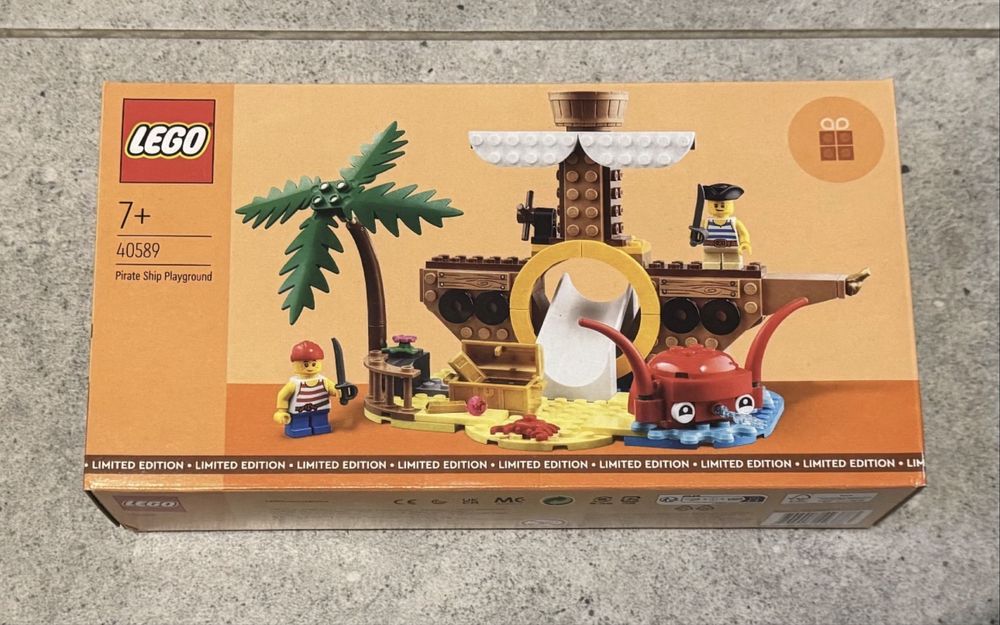 [NOWY] LEGO Promocyjne 40589 Plac zabaw ze statkiem pirackim