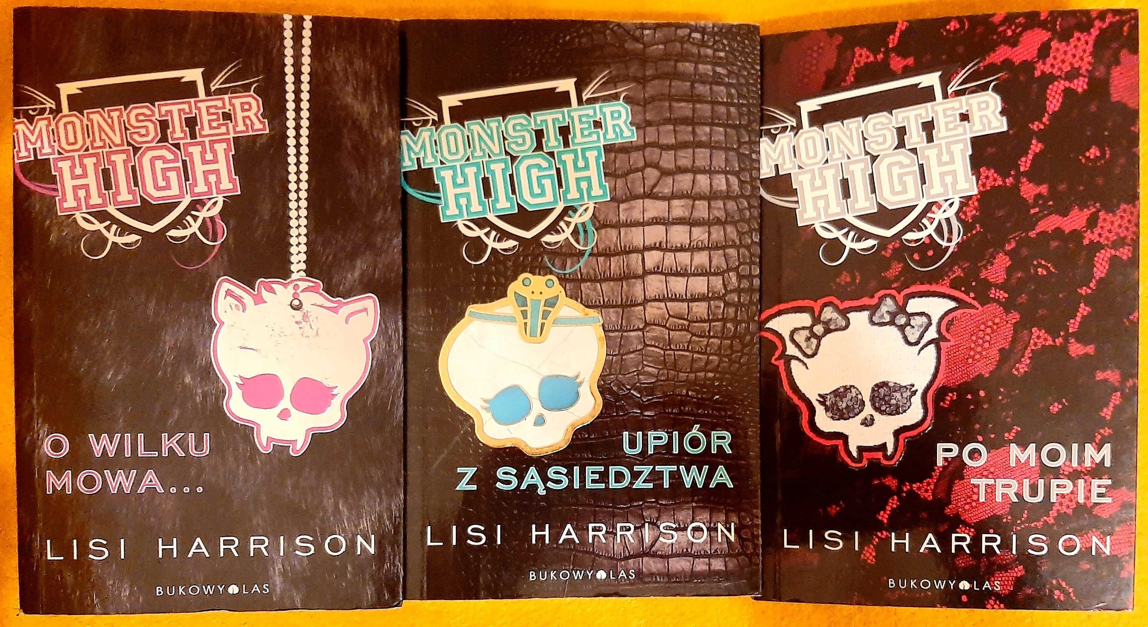 Lisi Harrison, Monster High, 3 tomy