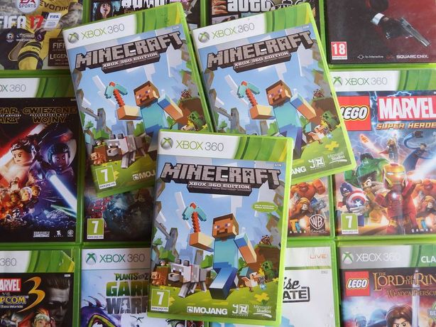 GRY XBOX 360 DLA dzieci i nie tylko LEGO Minecraft GTA 5 Hitman