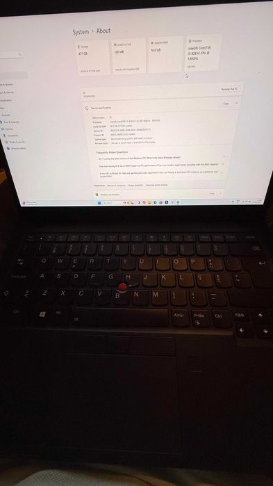 LENOVO X1 Carbon 7ª Geração