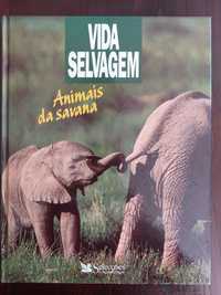 Livro Vida Selvagem - Animais da Savana.