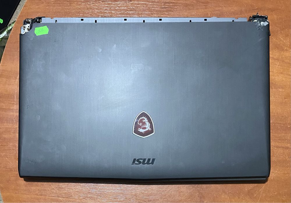 msi 16j9 15.6"/ 8GB RAM/120GB SDD i5-7300Q GTX 1050 2GB! N2676