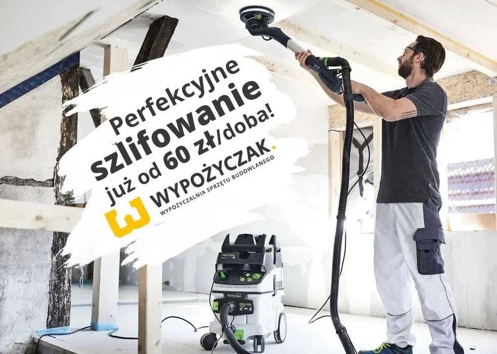 Żyrafa/szlifierka do gładzi/gipsu + odkurzacz Festool/Mirka - WYNAJEM