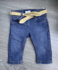 Детские джинсы для девочки на 3-6 месяцев / размер 68