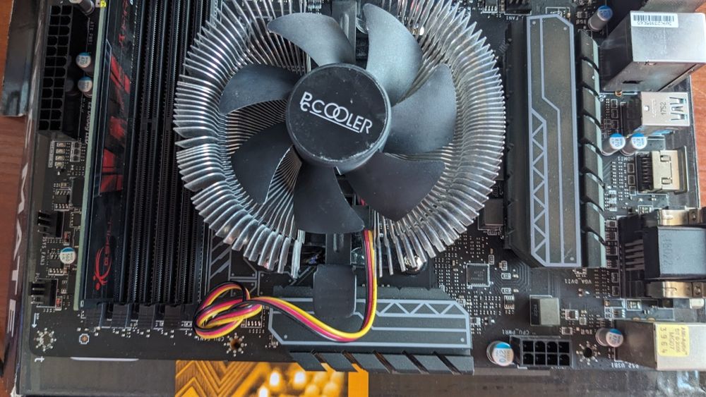 Комплект B350 AM4 MSI +Ryzen 3 1200 + Gskill DDR4 4Gb