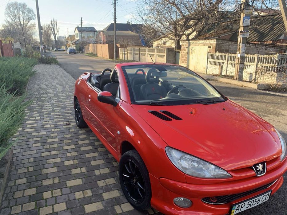 Peugeot 206 cc кабріолет