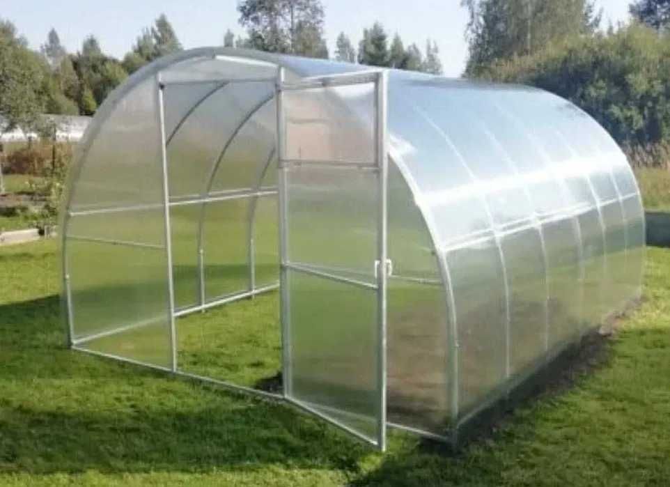 Szklarnia z poliwęglanu 3x4 3x6 3x8 3x10 3x12m pr. 40x20/20x20mm 4-6mm