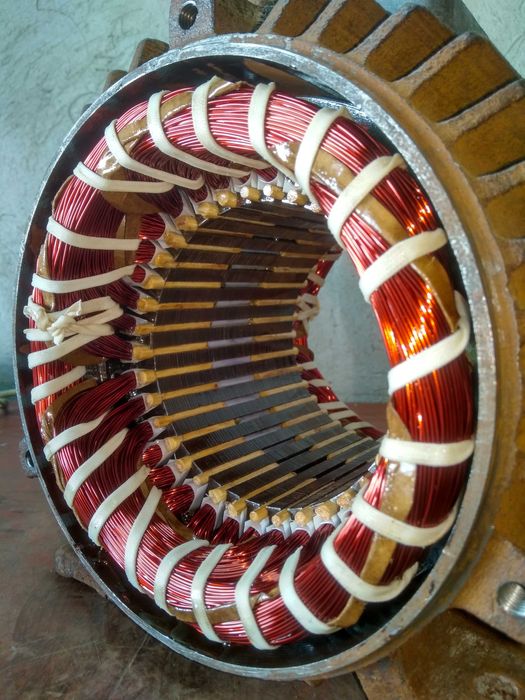 Перемотка і ремонт  електродвигунів