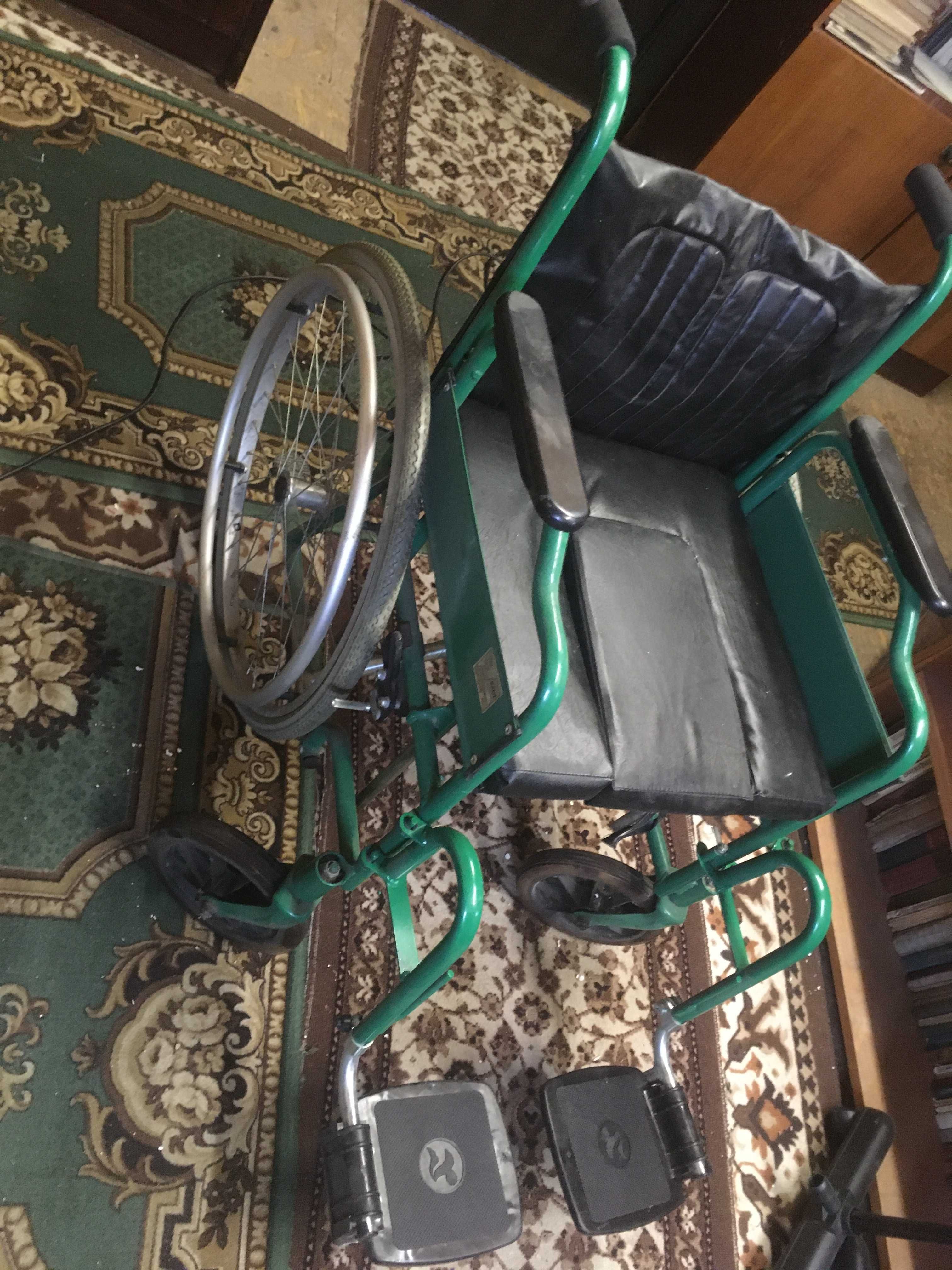 кресло инвалидное раскладное с жестким разборным сиденьем