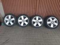 Kola alufelgi VW 16" 5x100 205/45/16 lato 6mm ET43 6,5J