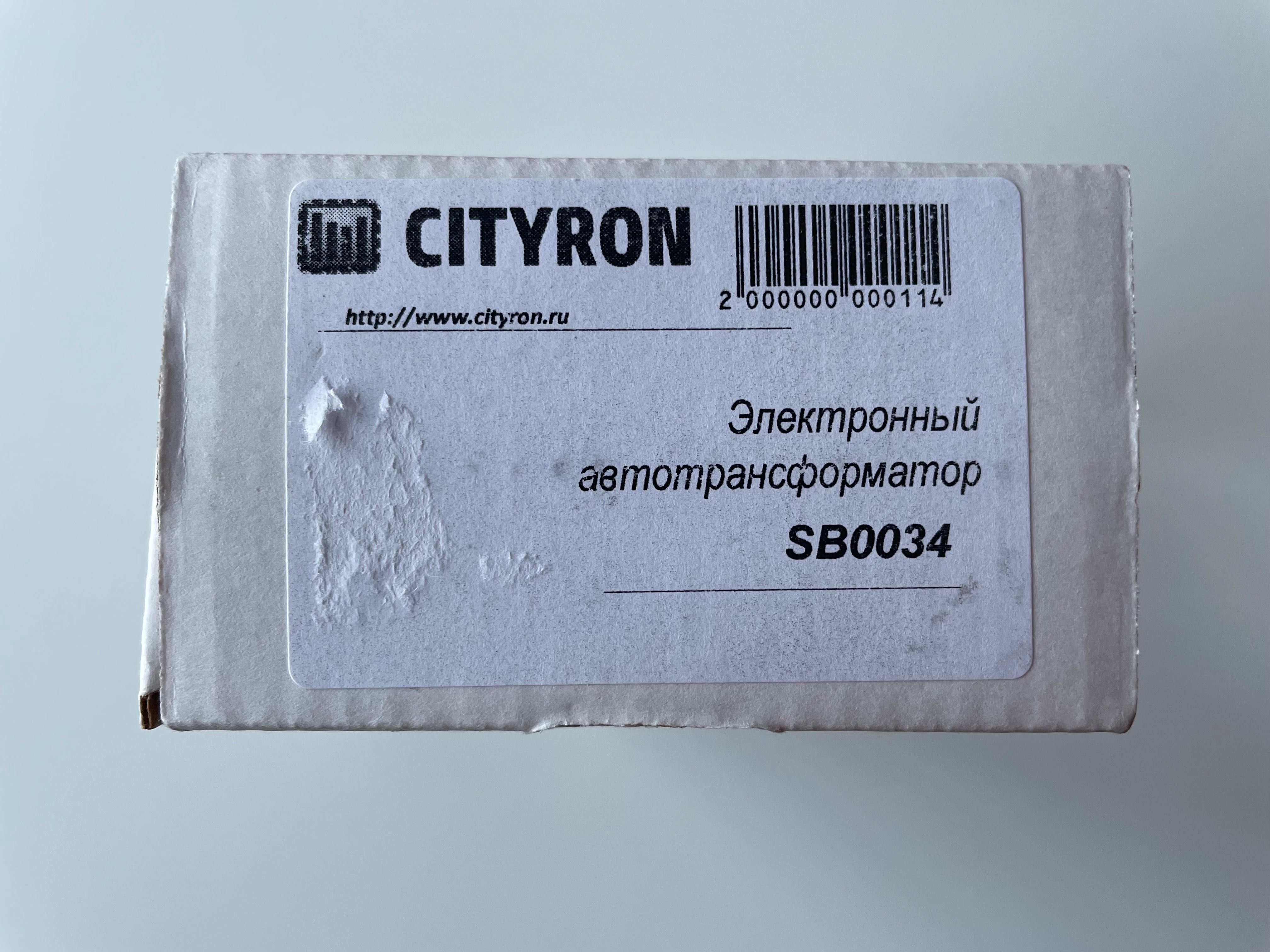 Регулятор швидкості вентилятора автотрансформатор CITYRON SB034 (6,0А)