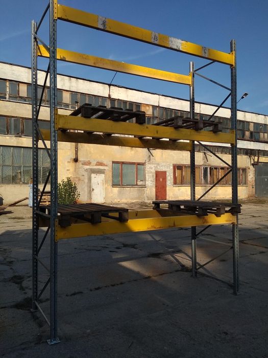 Продам паллетный стеллаж б/у, складской стеллаж б.у, стеллажи, стелажі