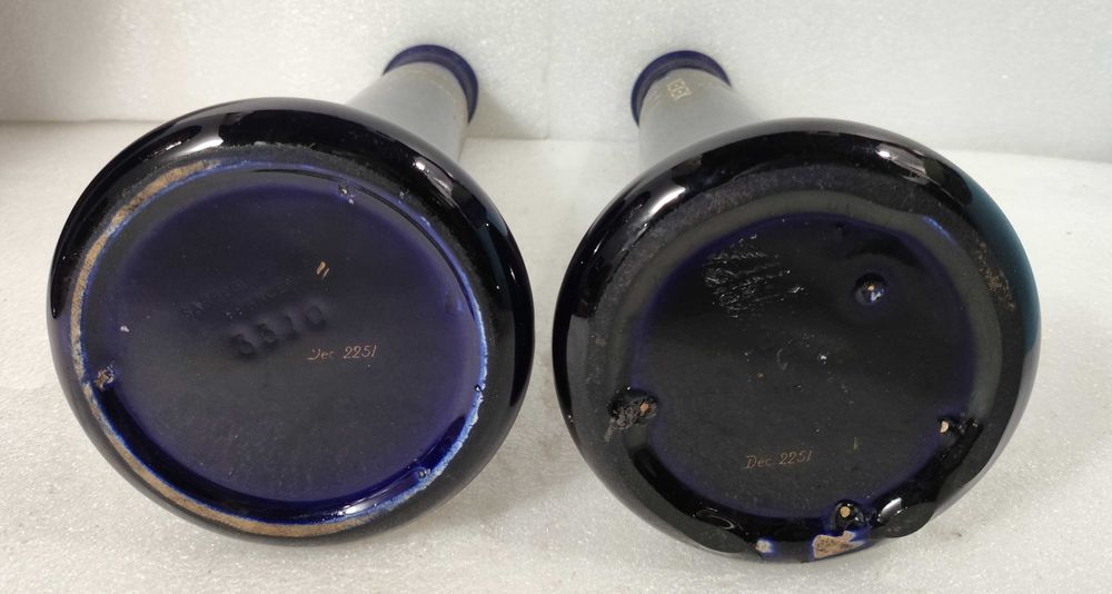 2 jarras em faiança de Sarreguemines