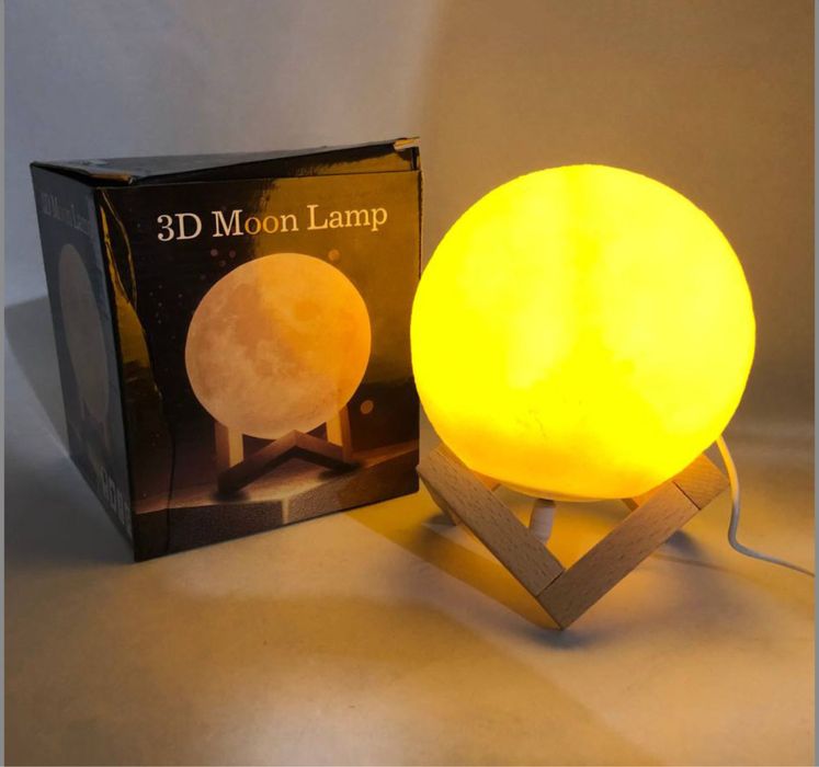 Moon lamp, нічник місяць