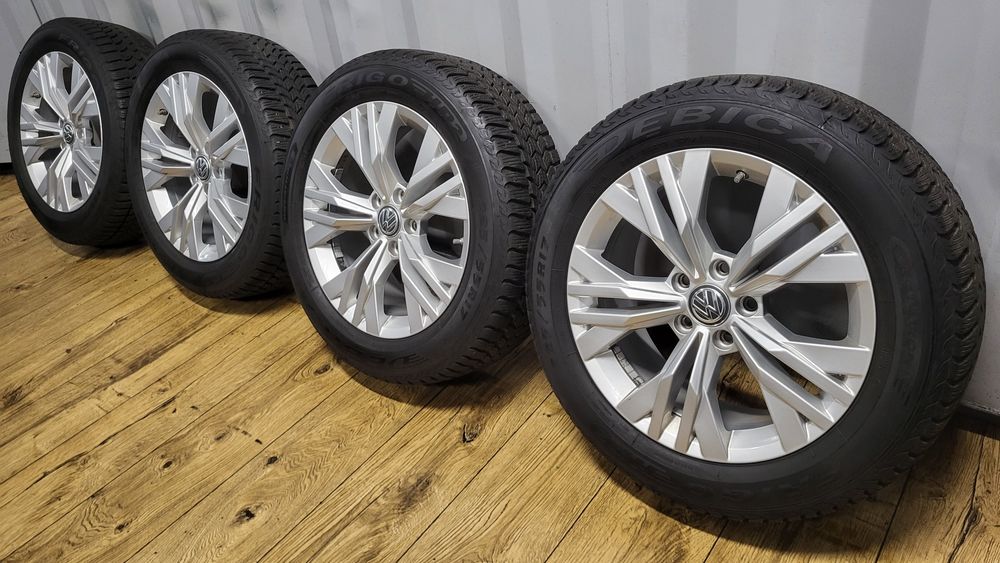 Felgi VW 17" 5x112 z oponami 225/55 R17 Passat B8 Alltrack B7 Arteon