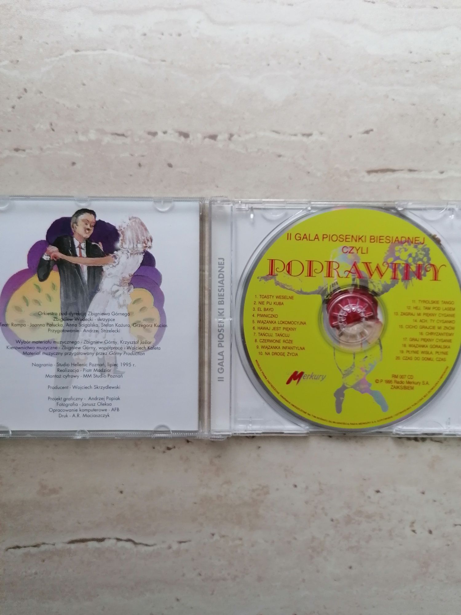 płyta CD Poprawiny czyli II Gala Piosenki Biesiadnej