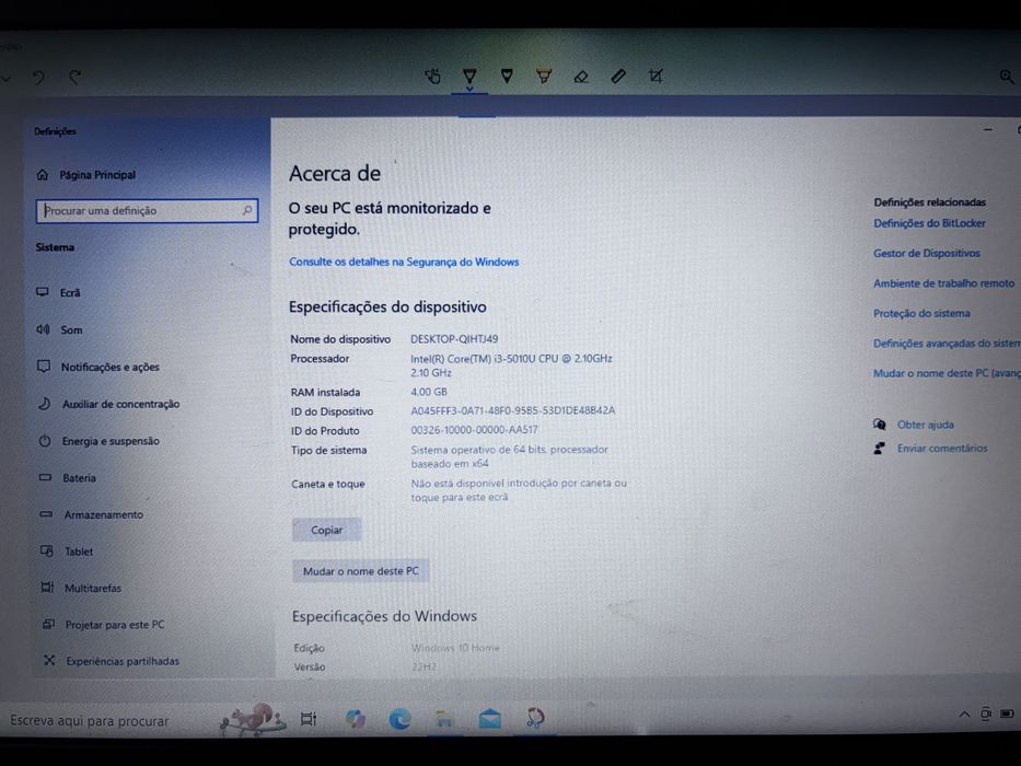 Asus X555L usado em bom estado