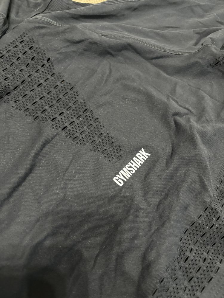 GymShark, koszulka z dł. rękawem, stan bardzo dobry, rozmiar S