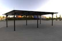 Wiata fotowoltaiczna 10kWp Carport Wiata samochodowa Pergola