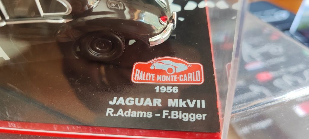 Jaguar MKVII 1956 Rallye Monte Carlo