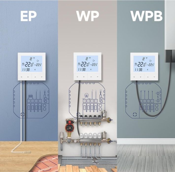 Termostat Beok TDS72- WIFI-EP do elektrycznego ogrzewania podłogowego