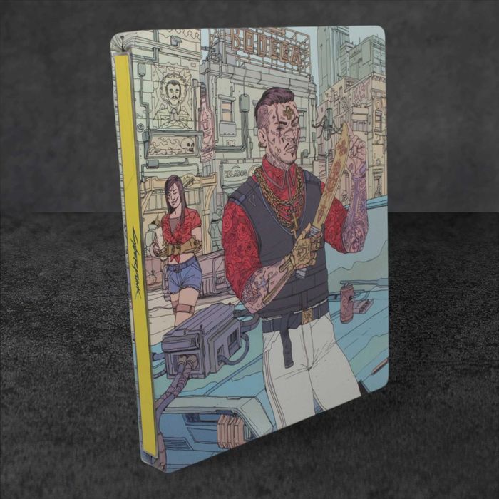 Steelbook Cyberpunk 2077 GameBAZA