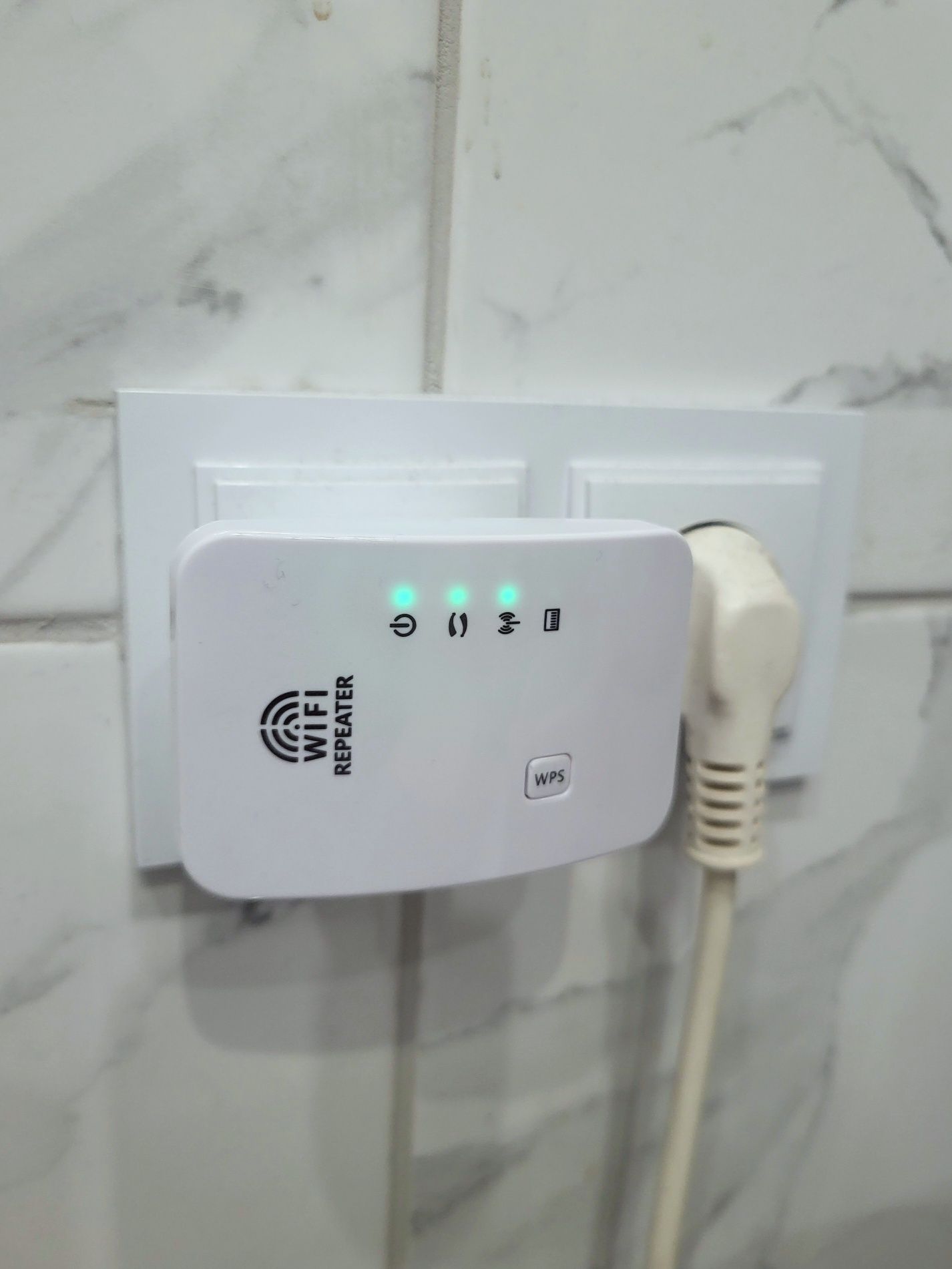 Підсилювач сигналу WiFi бездротовий ретранслятор 300 Мбіт, уселитель