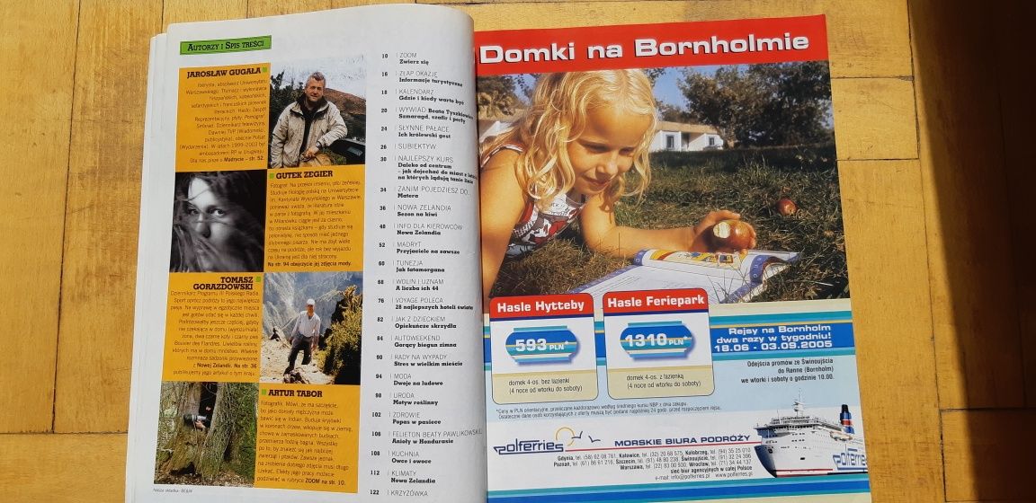 Voyage magazyn o podróżach 3 szt luty, marzec i kwiecień 2005